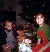 Andrew McDougal, Katherine (Kat) McDougal Wheeler McCandless; Family Christmas